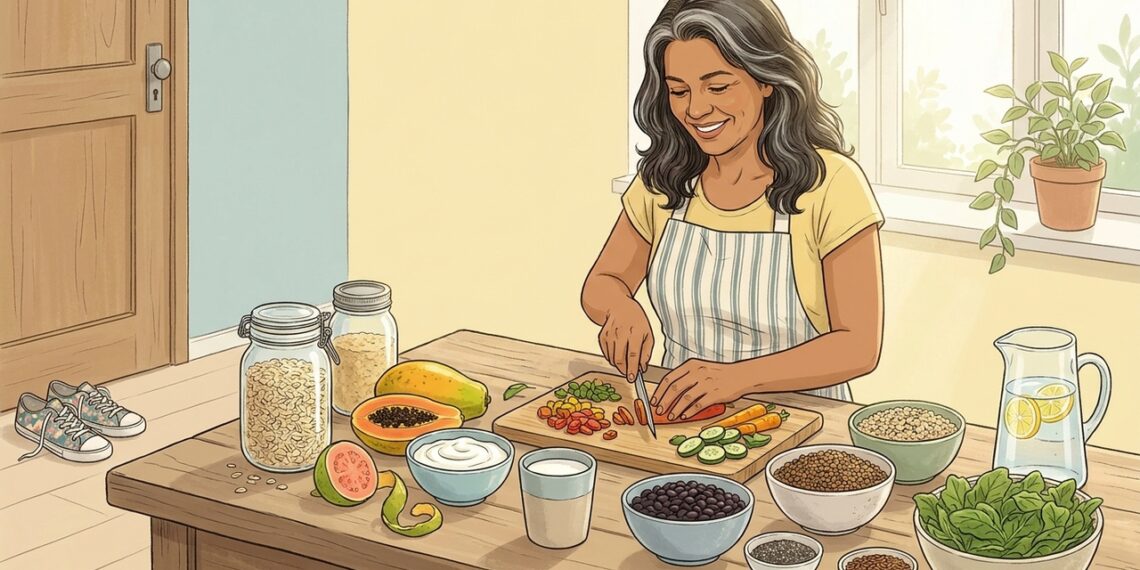 6 dicas para manter o intestino equilibrado após os 50 anos
