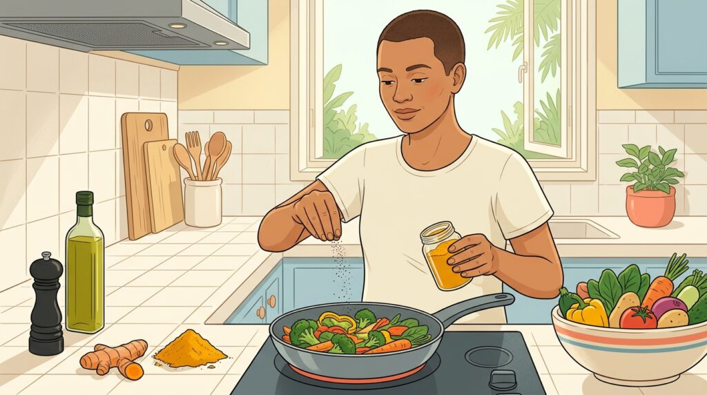 Como a cúrcuma ajuda a aliviar naturalmente inflamações leves nas articulações