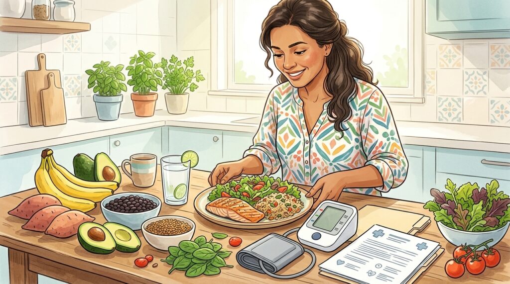 Qual é o principal nutriente para combater a hipertensão e como consumi-lo para ajudar no controle da pressão arterial?
