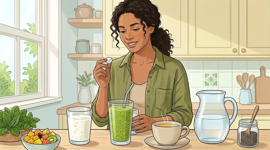 Como promover a saúde intestinal: Bebidas e dicas para uma melhor digestão