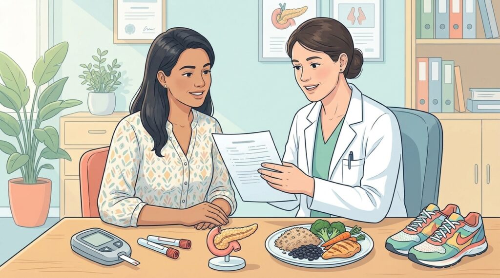 Como diferenciar entre diabetes tipo 2 e outras condições metabólicas, como resistência à insulina ou pré-diabetes