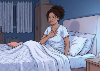 Você às vezes acorda durante a noite com falta de ar?