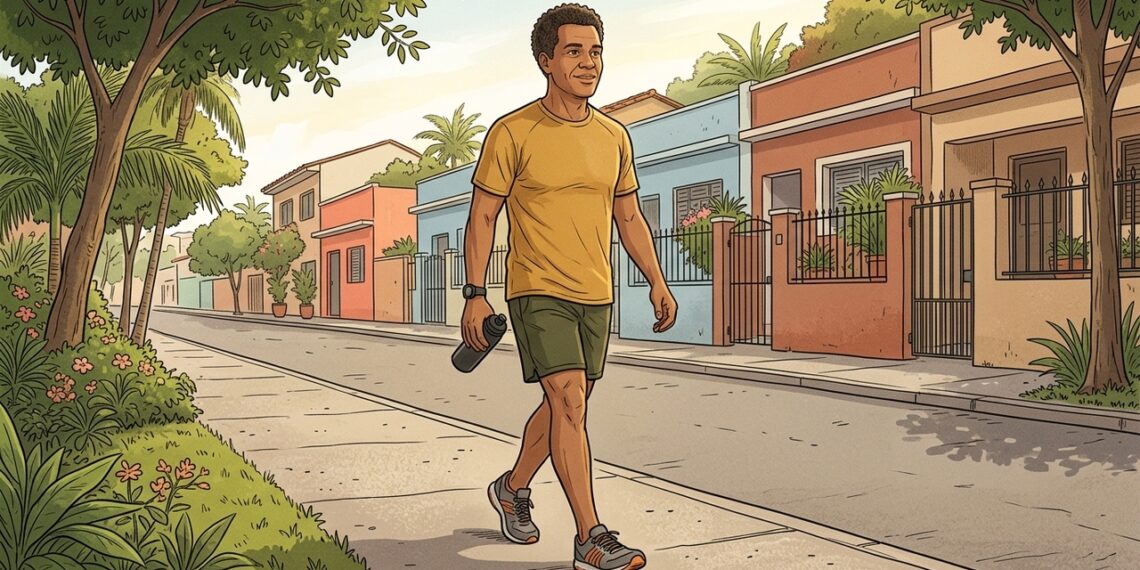 O que é melhor para a saúde? Caminhar muito uma vez ou caminhar um pouco várias vezes?