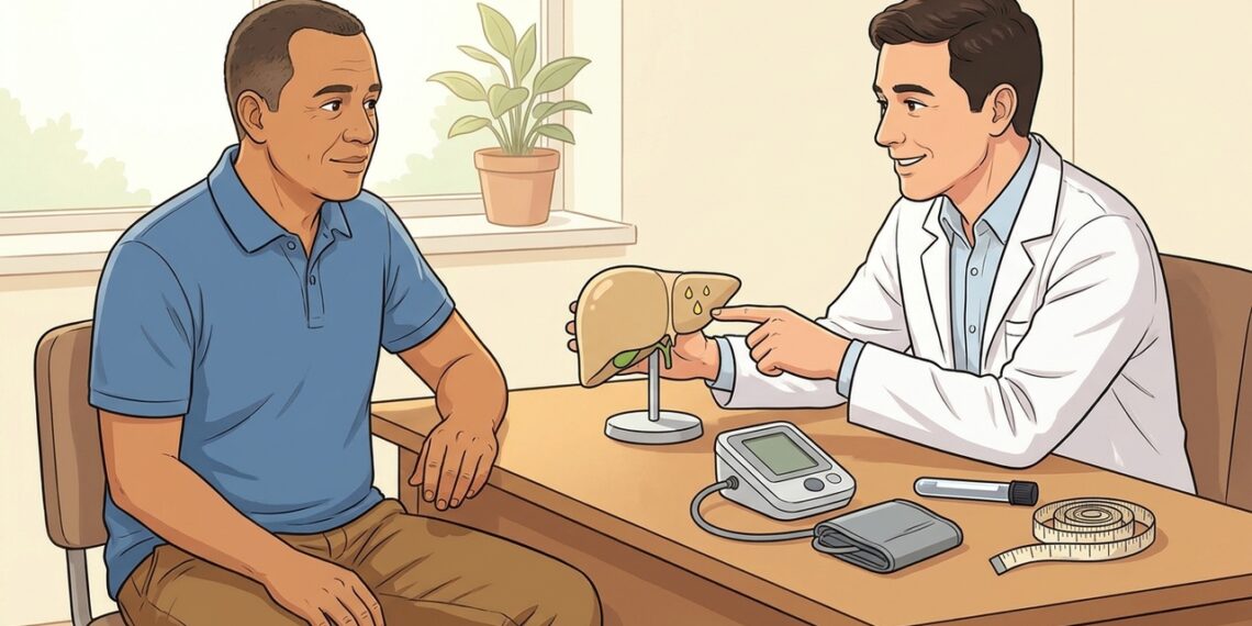 O que a gordura no fígado tem a ver com diabetes, colesterol alto e pressão alta
