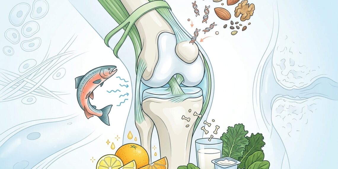 Quais alimentos ajudam a fortalecer as articulações e a reduzir o desgaste?
