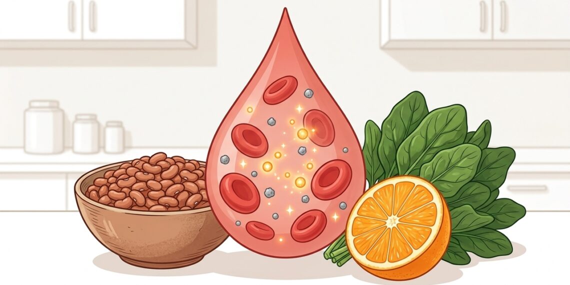 Ferro e vitamina C por que essa dupla combate a anemia