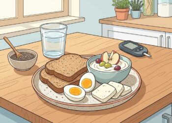 Torrada no café da manhã com diabetes: o detalhe do carboidrato que pesa na glicemia