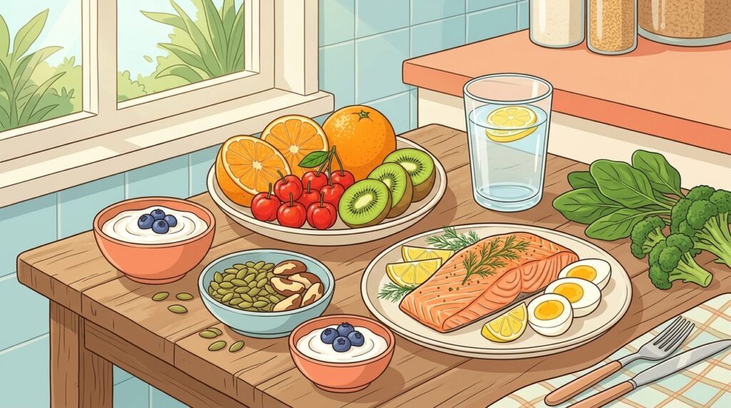 Apoia a imunidade e protege contra infecções: o grupo alimentar ideal para o sistema de defesa