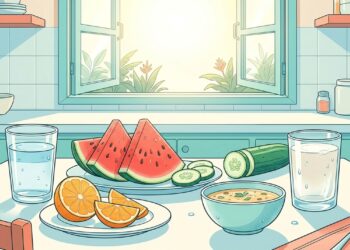 A maioria das pessoas se concentra em beber água quando pensa em hidratação, mas é importante variar o consumo para também incluir alimentos ricos em líquidos e eletrólitos