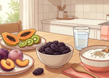 Qual a melhor fruta para limpar o cólon naturalmente?