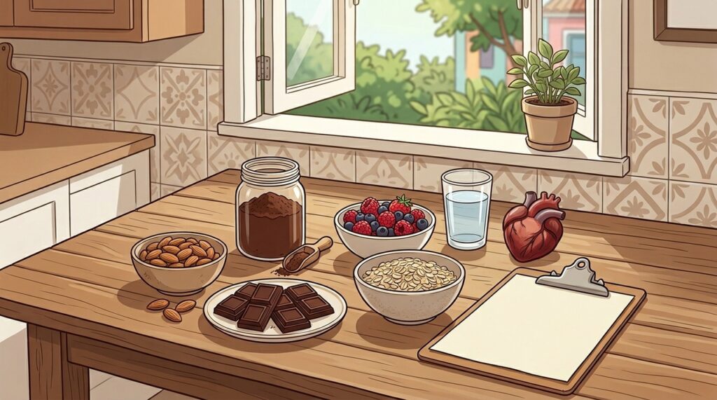 Como as amêndoas e o chocolate amargo afetam o colesterol, segundo a ciência