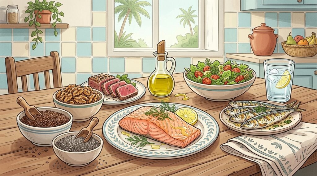 6 alimentos ricos em ômega 3 que ajudam a fortalecer o cérebro e o coração