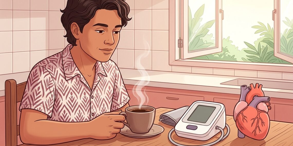 O que o consumo diário de café faz ao seu coração