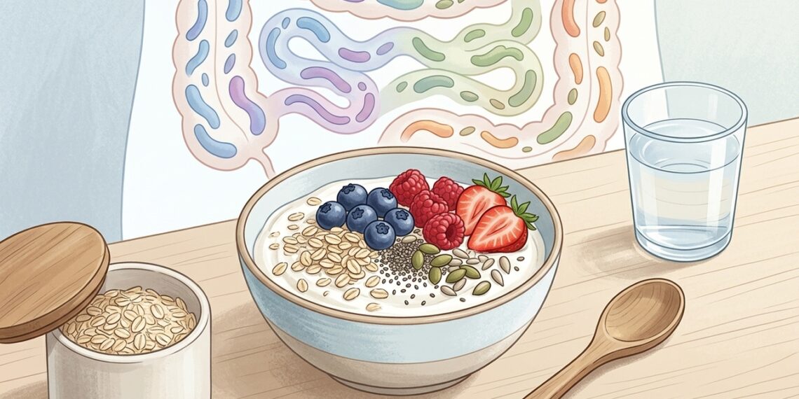 Iogurte com aveia muda mesmo a microbiota? Novo estudo mostra por que o efeito varia de pessoa para pessoa