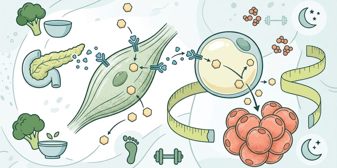 O ganho de peso em adultos não se deve apenas ao consumo excessivo de calorias, mas sim à resistência à insulina, que dificulta o uso da energia pelas células