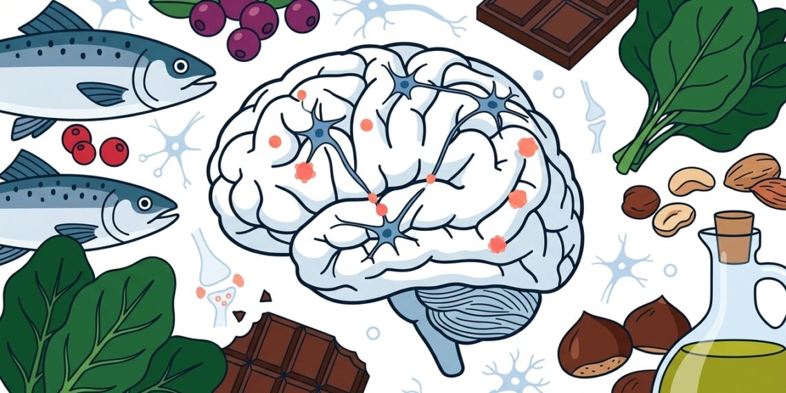 Quais alimentos ajudam a fortalecer o cérebro e a reduzir o declínio cognitivo?