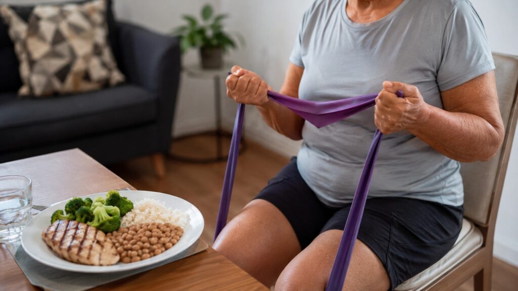O músculo precisa de estímulo físico para aproveitar melhor a proteína consumida ao longo do dia.