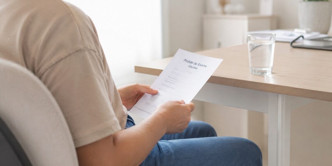 Testar a glicose cedo ajuda a identificar prediabetes antes que sintomas como sede intensa apareçam.