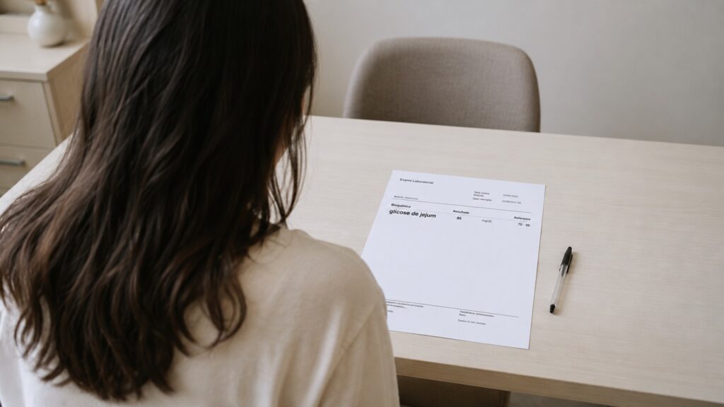 Exames simples podem revelar alterações na glicose mesmo quando a pessoa ainda não sente sintomas.