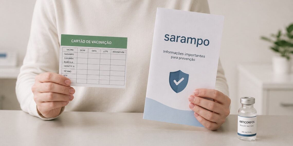 A pesquisa com anticorpos contra sarampo é promissora, mas a vacina continua sendo a principal forma de proteção.