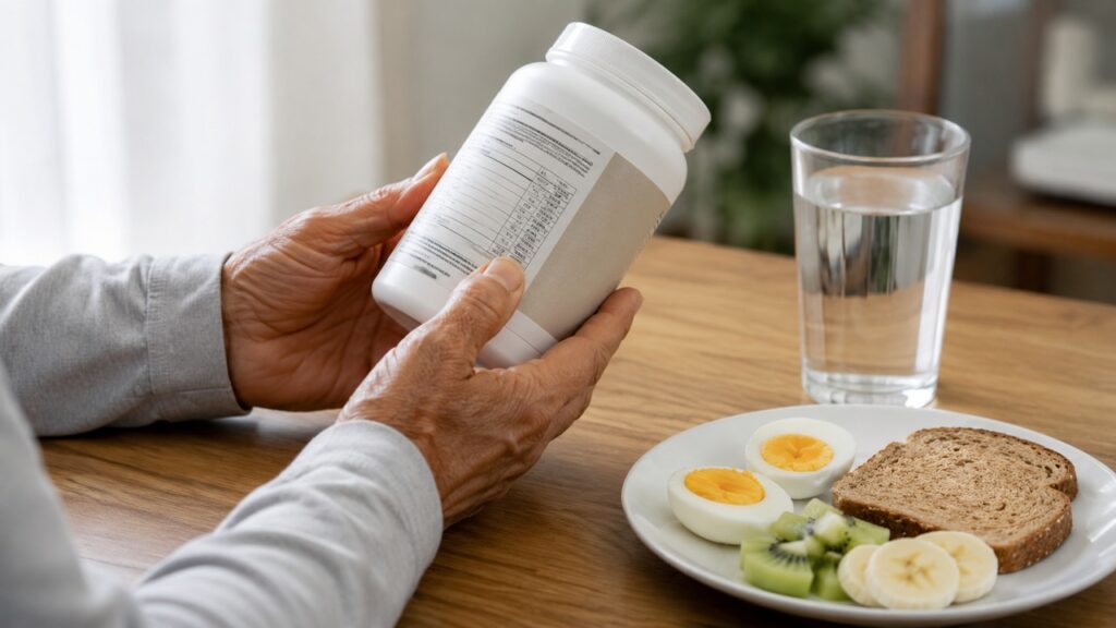 Ler o rótulo ajuda a evitar excesso de açúcar, calorias e ingredientes desnecessários.