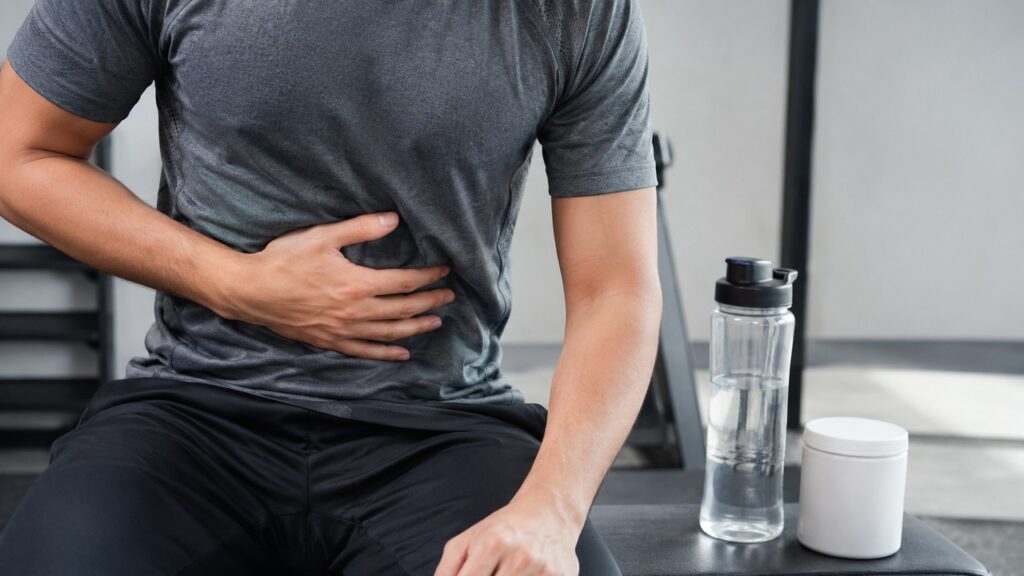 Desconfortos gastrointestinais podem anular o possível benefício do bicarbonato no treino.