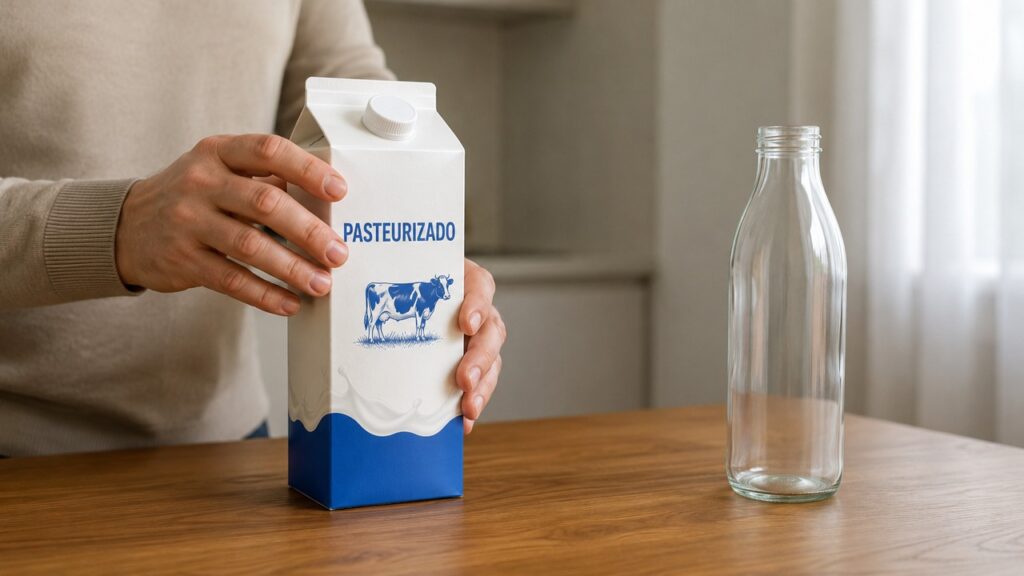 Preferir leite pasteurizado é uma medida simples para reduzir riscos de contaminação.