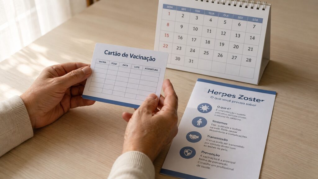 Organizar a vacinação com orientação profissional ajuda a proteger a saúde no envelhecimento.