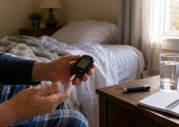 A glicose alta ao acordar pode ter relação com mudanças hormonais da madrugada, não apenas com o jantar.
