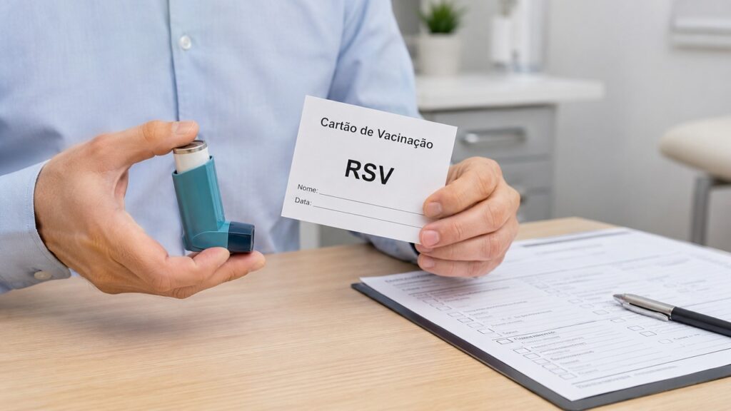 Doenças respiratórias, cardíacas e imunidade baixa devem entrar na decisão sobre a vacina contra RSV.