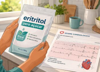 Ler rótulos ajuda a evitar o consumo automático de adoçantes e a considerar o risco cardiovascular individual.