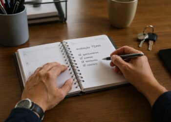 Reconhecer padrões de desorganização e impulsividade pode abrir caminho para um diagnóstico mais claro na vida adulta.