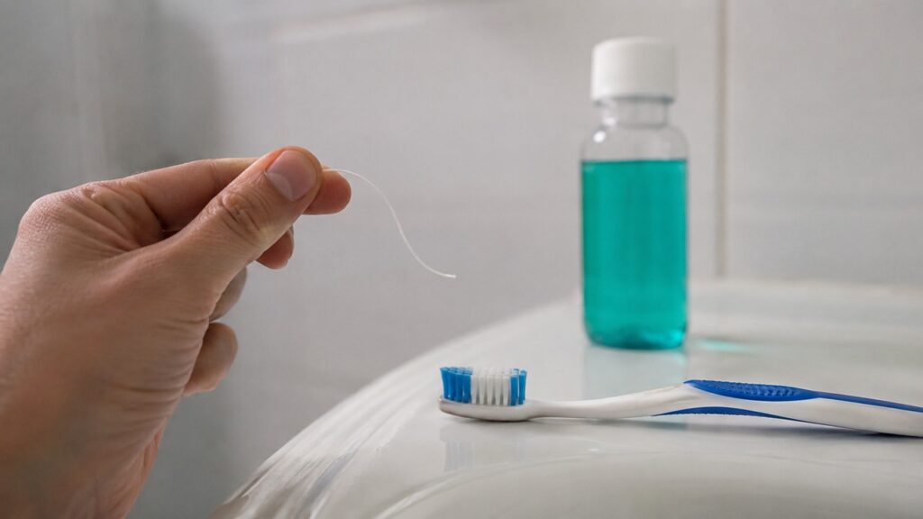 Escovação e fio dental continuam sendo a base do cuidado bucal sem exageros.