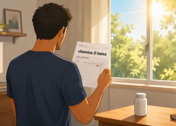 Vitamina D baixa mesmo com sol pode indicar que a causa precisa ser investigada além da exposição solar.