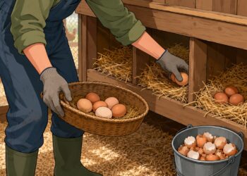Ovos de quintal exigem higiene e armazenamento correto para reduzir o risco de Salmonella.