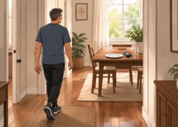 Caminhar por poucos minutos após comer pode ajudar o corpo a usar melhor a glicose.