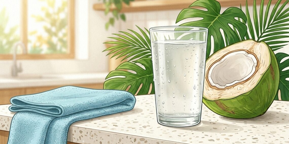 Para que serve a água de coco? A reposição de eletrólitos é um dos seus benefícios
