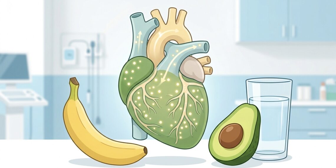 Potássio: como ele melhora a pressão arterial, a função muscular e o equilíbrio dos líquidos