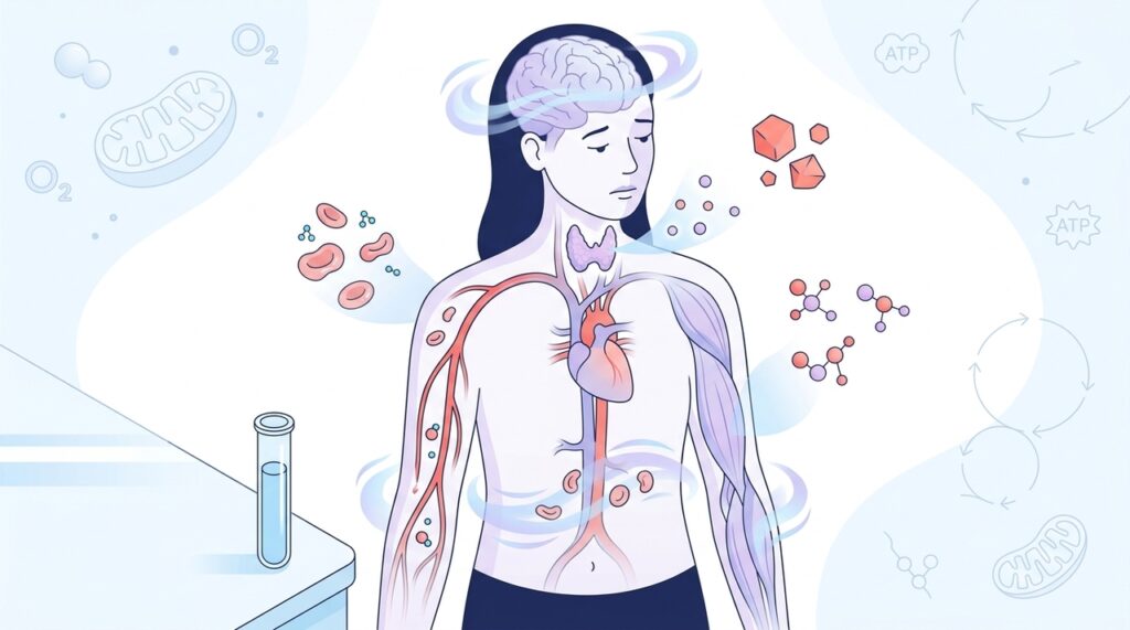Sentir cansaço extremo durante o dia não é apenas falta de sono: pode ser sinal de anemia silenciosa ou alteração na tireoide