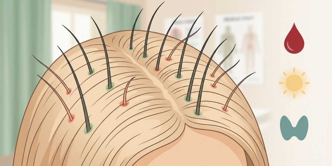 Queda de cabelo em mulheres: causas, tratamento e quando consultar um médico