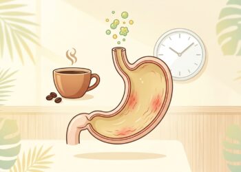 Pular refeições e abusar do café é a tempestade perfeita para desencadear gastrite a partir dos 25 anos