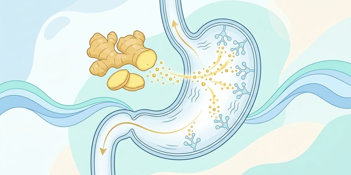 Como o gengibre ajuda a aliviar naturalmente problemas digestivos e náuseas