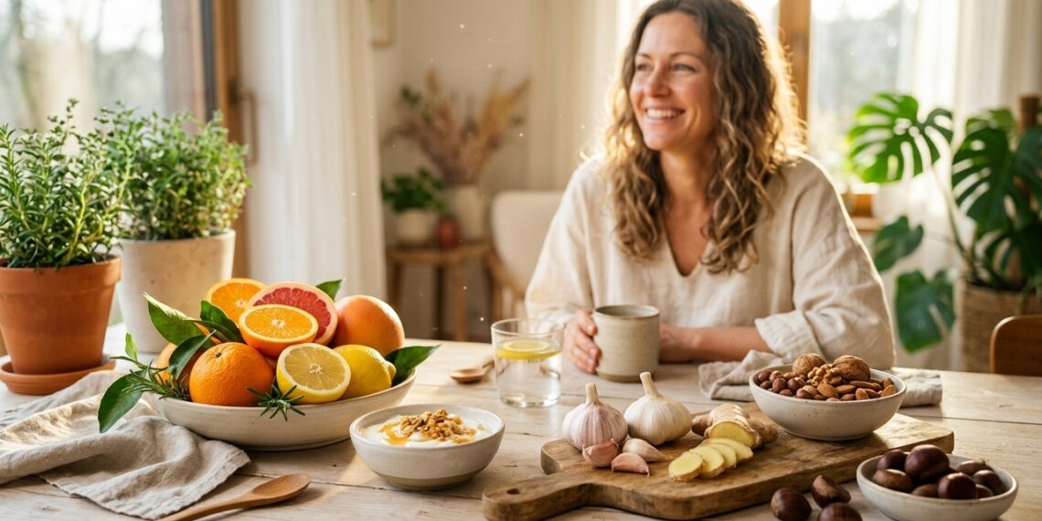 Quais alimentos ajudam a fortalecer a imunidade e a reduzir gripes frequentes?