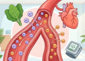 A pressão alta nos adultos não se deve somente pelo excesso de sal na dieta, mas sim ao baixo consumo diário de potássio, que equilibra o sódio dentro das células do corpo