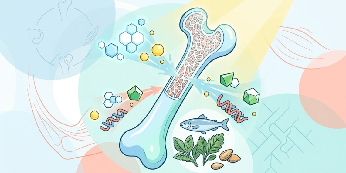 Além do cálcio e da vitamina D: outras vitaminas e minerais que previnem a osteoporose