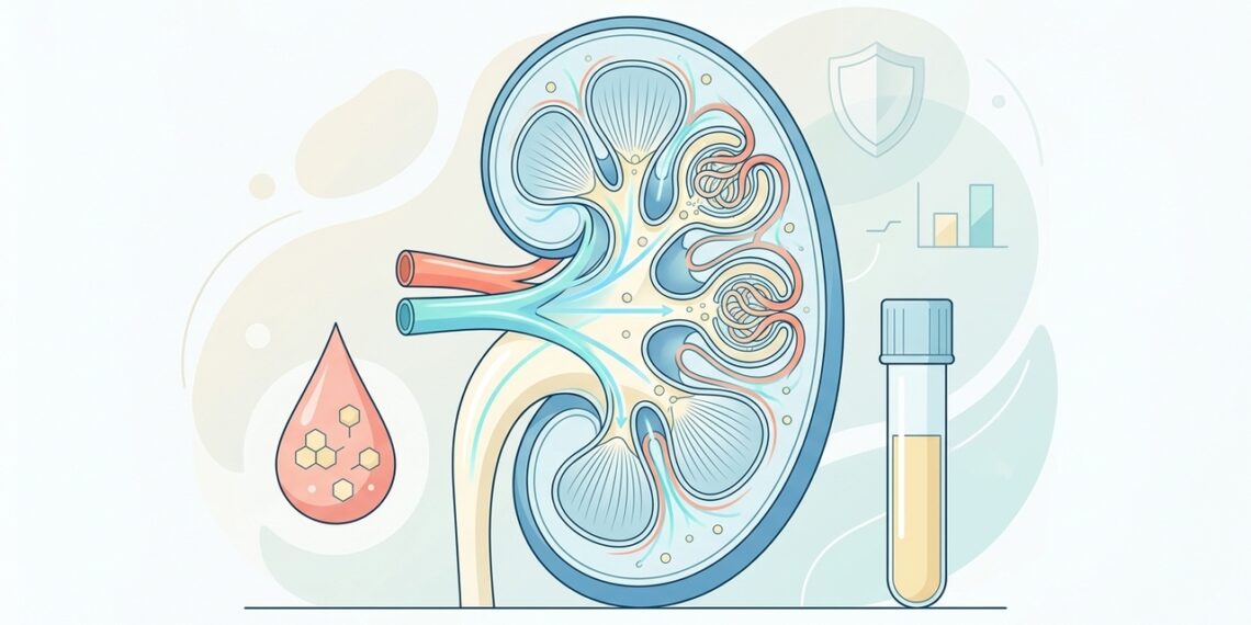O exame de urina simples que pode revelar dano renal antes da creatinina alterar