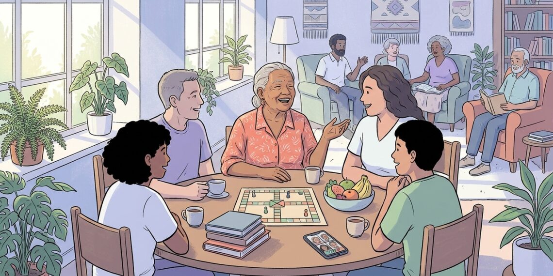 Segundo um estudo, manter convívio social pelo menos uma vez por semana reduz o risco de demência