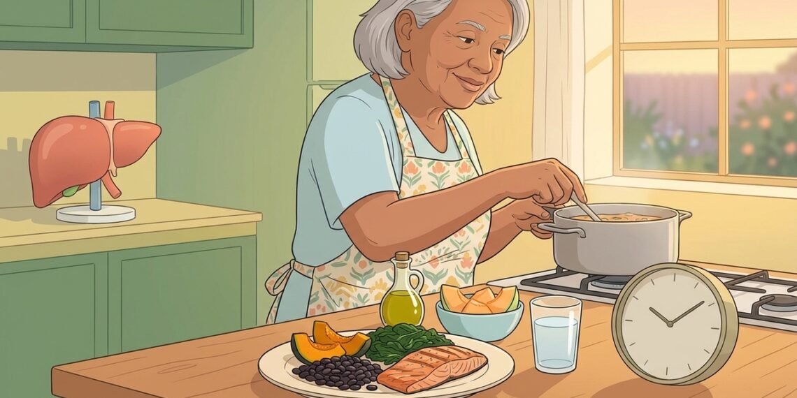 Aos 60 anos, não se deve comer com tanta frequência; o fígado precisa de algumas horas de repouso
