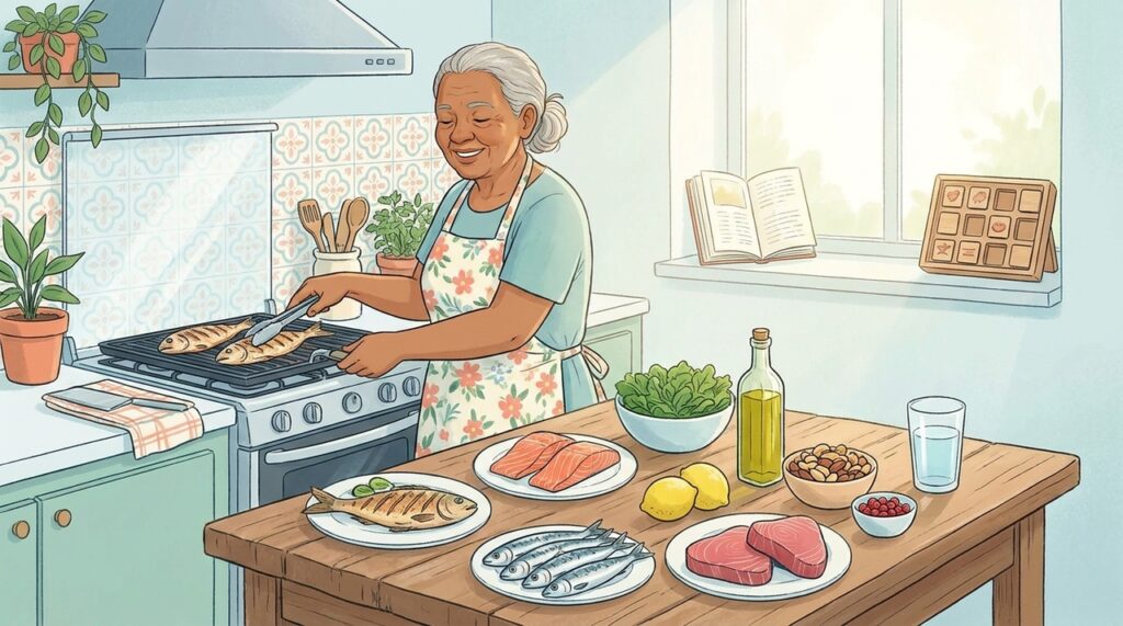Segundo um estudo, consumir peixes pelo menos duas vezes por semana melhora a saúde cerebral