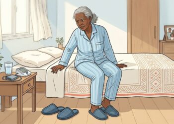 Você às vezes sente tontura ao se levantar rapidamente da cama?